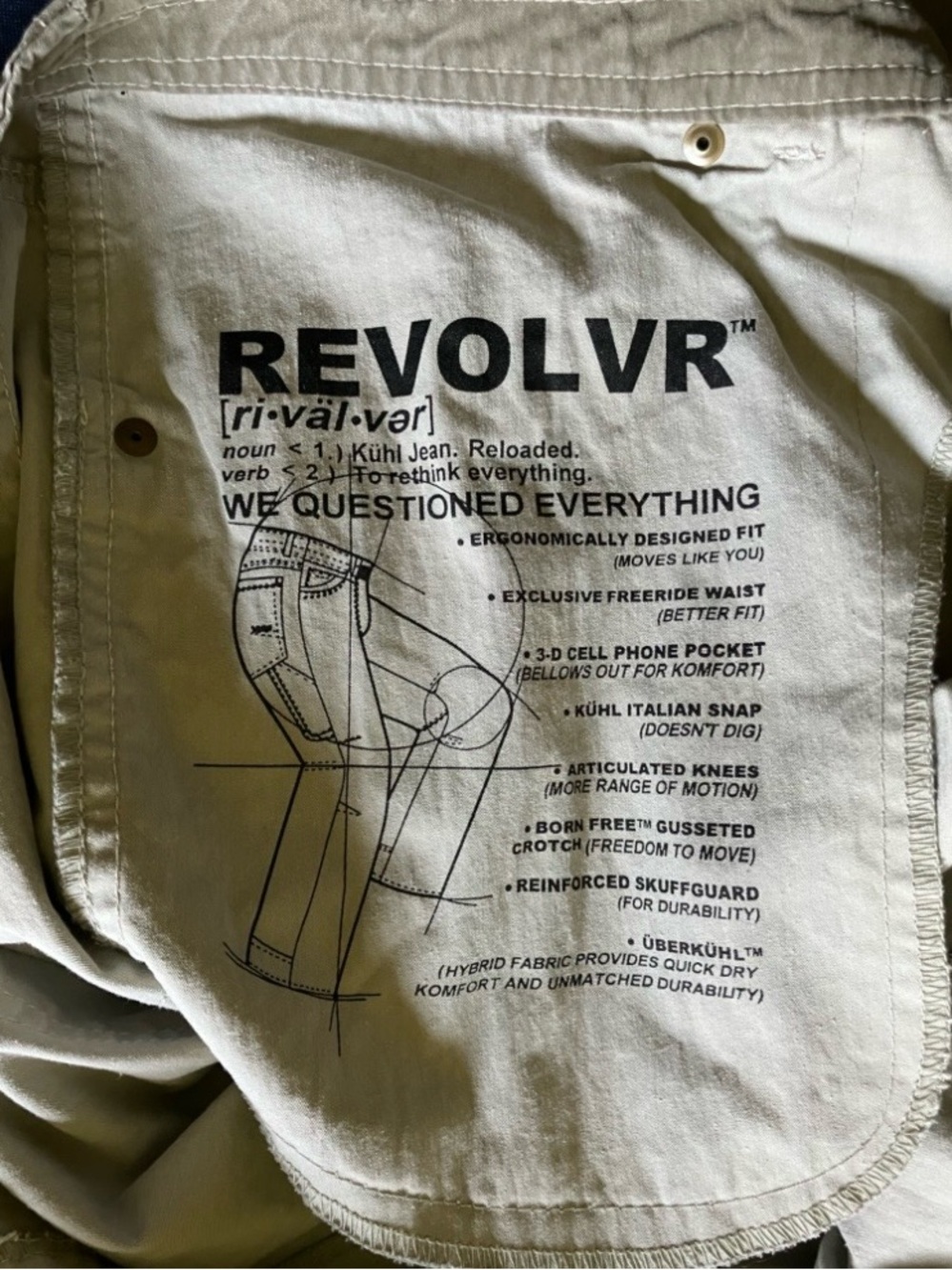 Kuhl Revolvr Hiking Pants - Picture 7 of 10